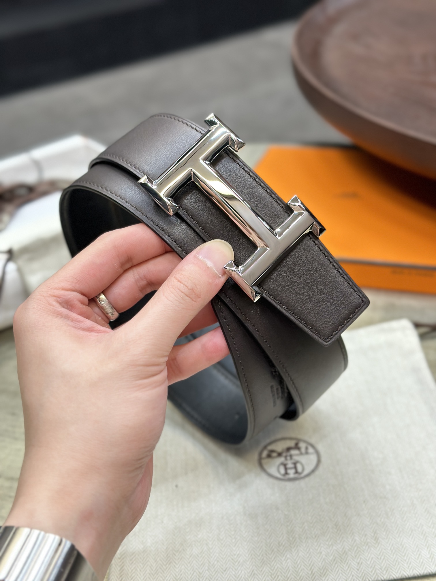 Hermes Belt 020 22PJ081 3.8cm