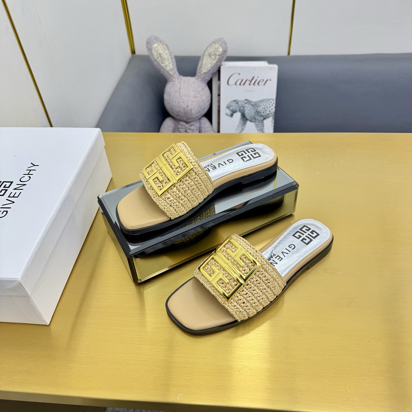 Givenchy Shoes Slipper Leather Shoes