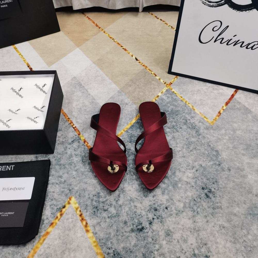 Saint Laurent Shoes Flat Shoes