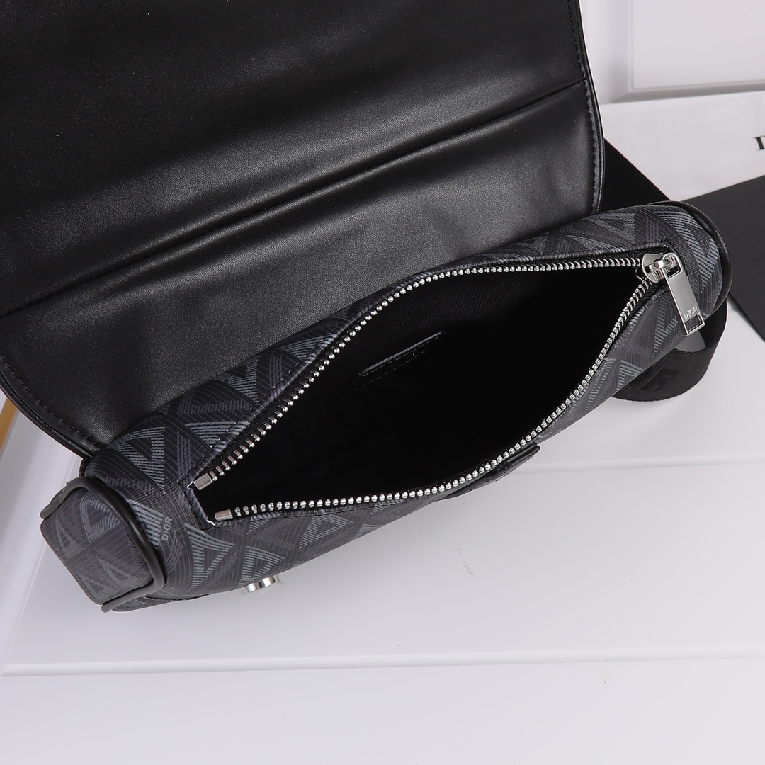 Saddle Bag Black CD-2222 XB002 28cm