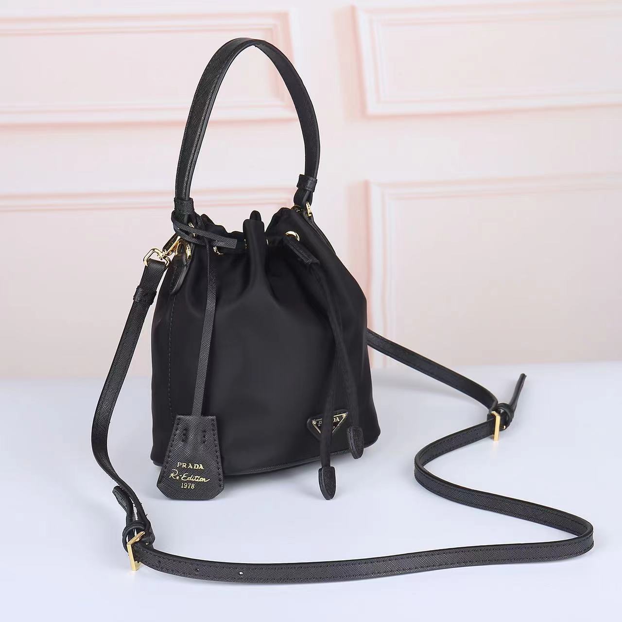 Prada Bucket Bag 1067 TS031 19.5cm