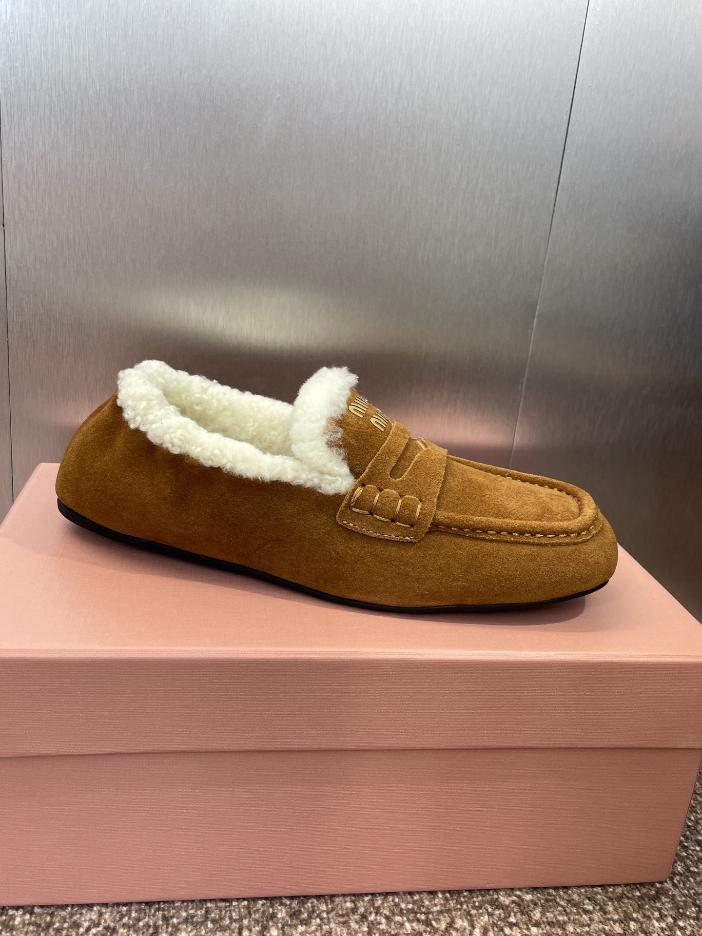 Miu Miu Shoes Loafers Leather