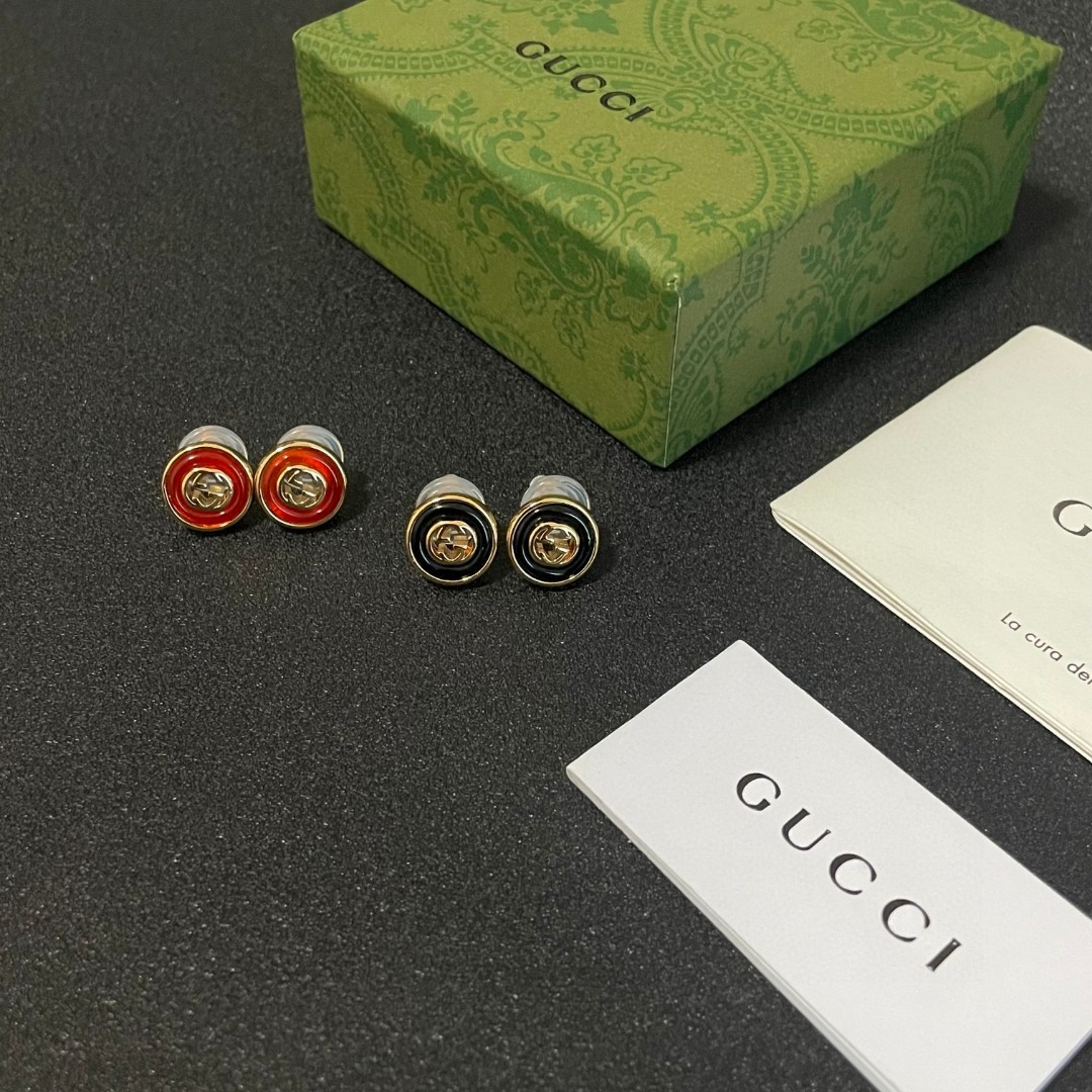 Gucci Jewelry Earring Double G Stud Earrings