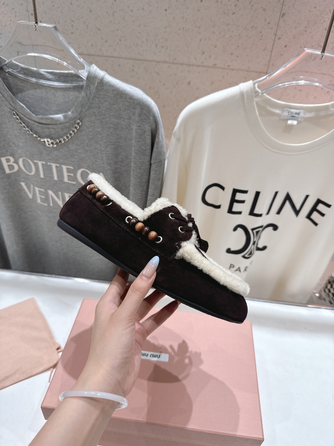 Miu Miu Shoes Loafers Leather