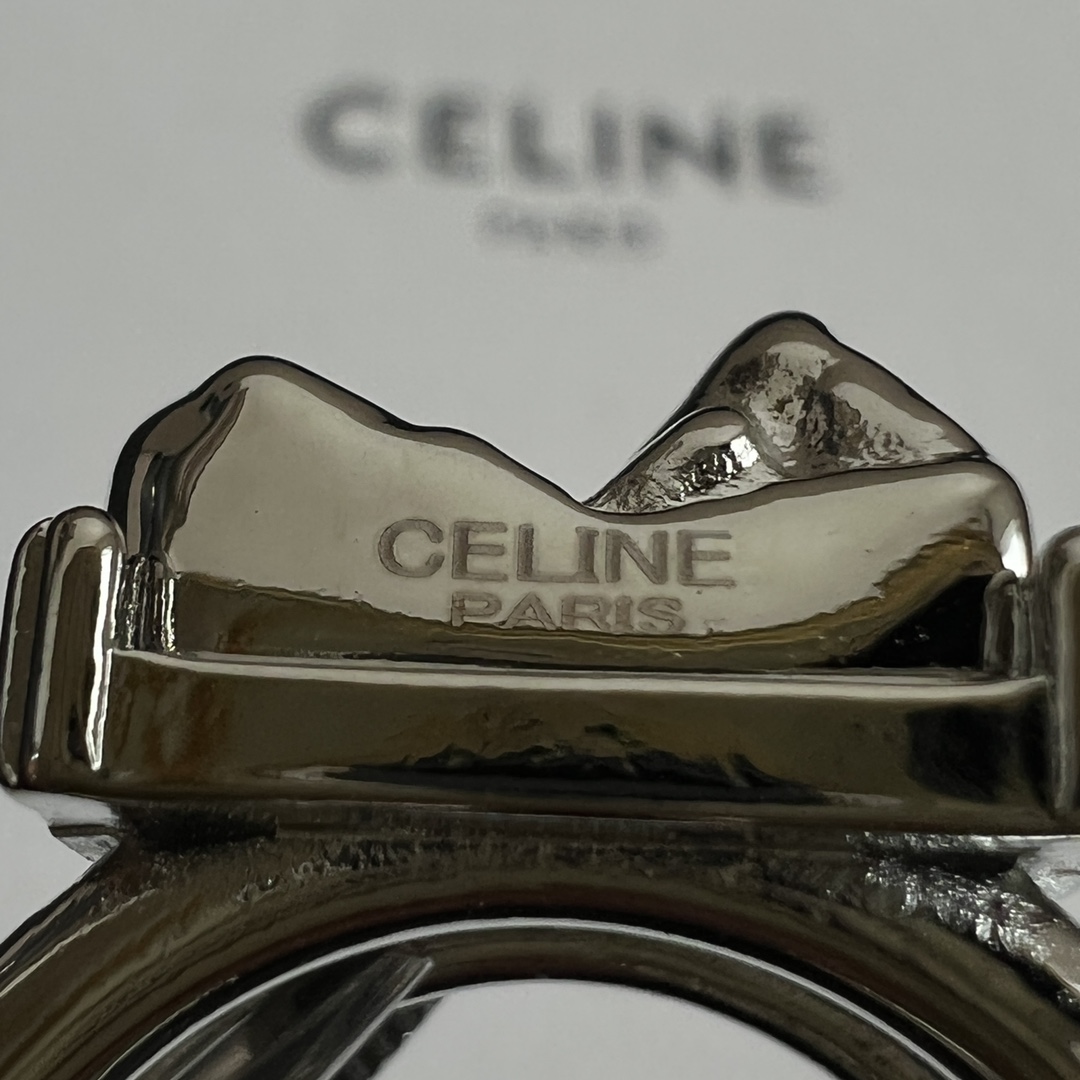 Celine Jewelry Rings Irregular Opening Ring