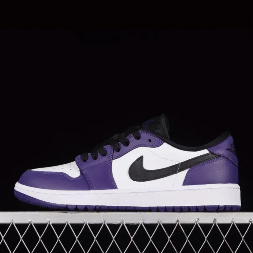 Air Jordan 1 Low Golf  White Purple  AJ1 DD9315-105 XM082