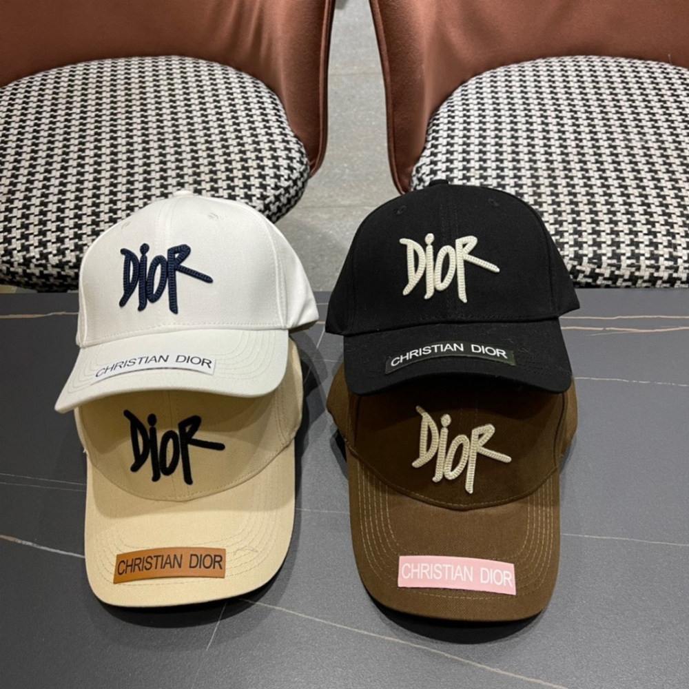 Dior Hat Simple Baseball Cap Accessories