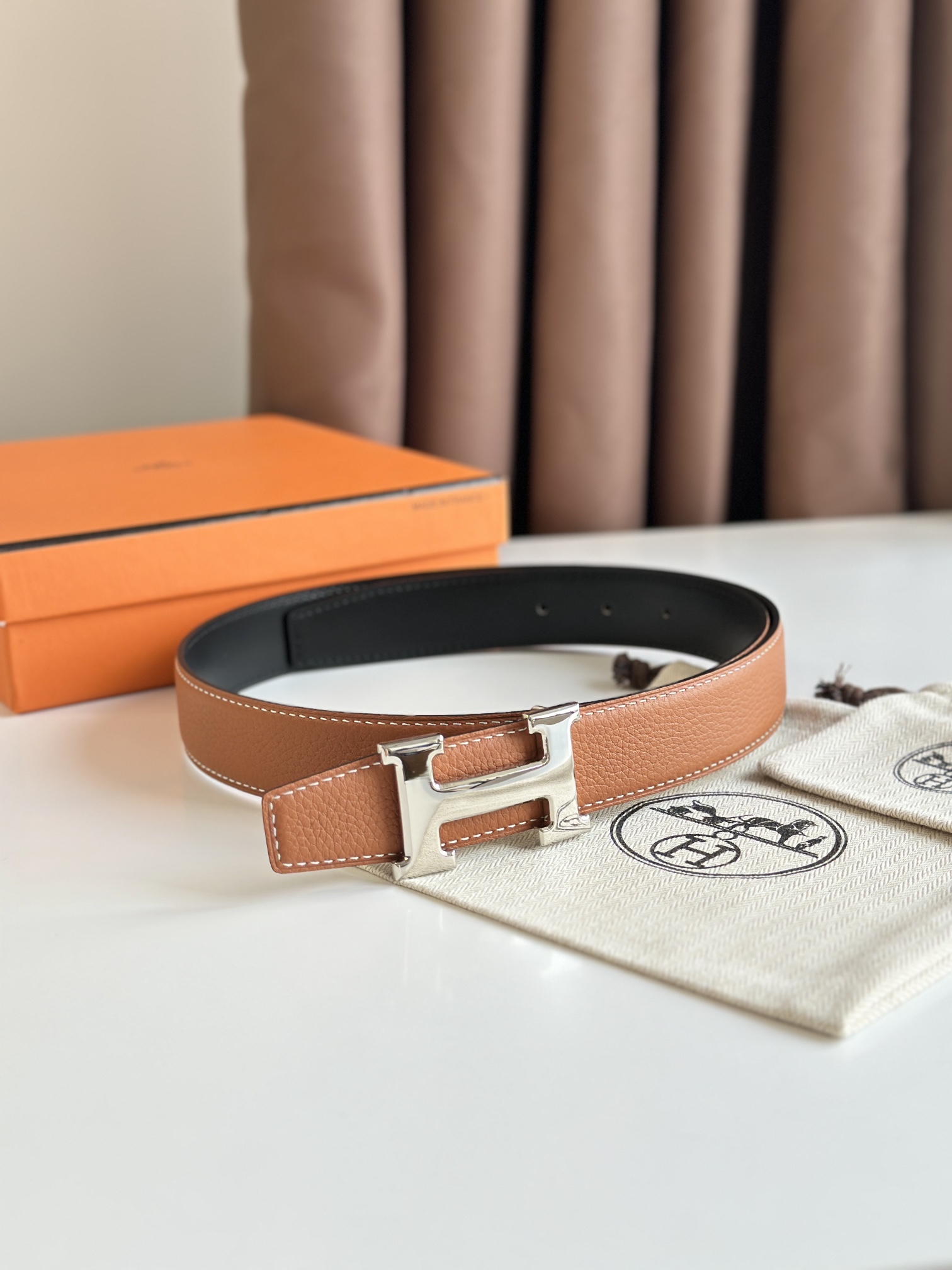 Hermes Belt 003 22PJ091 3.2cm