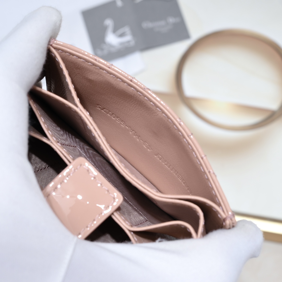 Lady Dior 5-Gusset Card Holder 10A+ top quality S0178 LM091 10.4cm