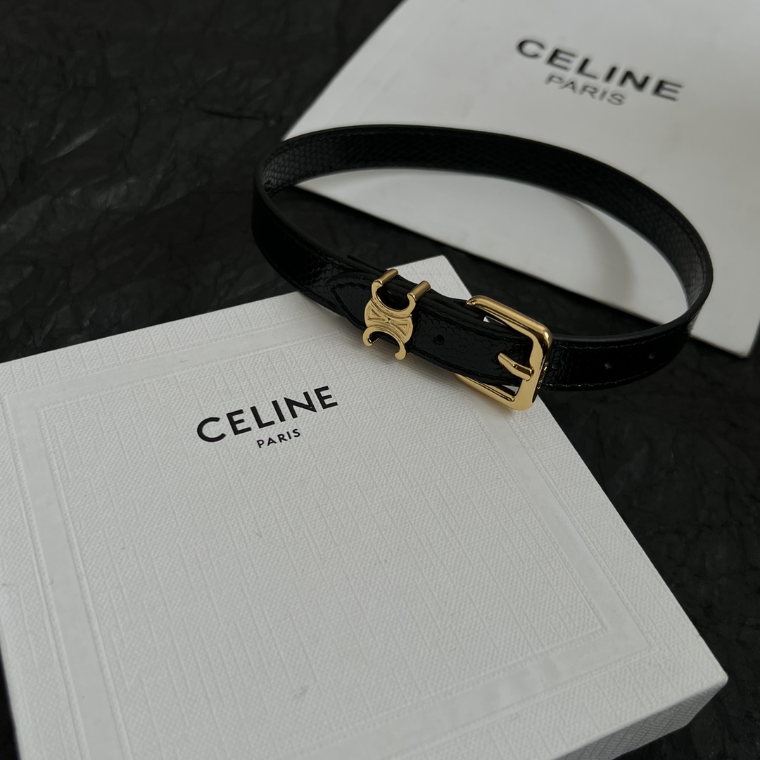 Celine Jewelry Bracelets Leather buckle dual-purpose
