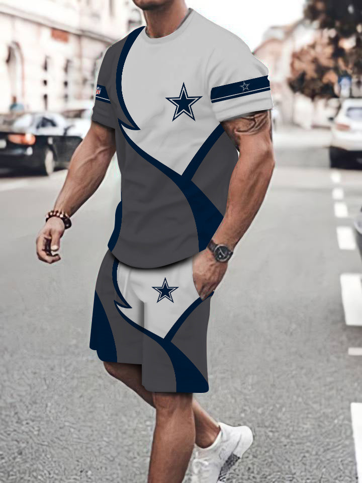 Dallas CowboysLimited Edition Top And Shorts Two-Piece Suits - fitnfan