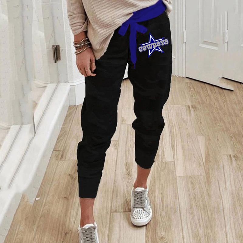 Casual printed sports pants-Dallas Cowboys - fitnfan
