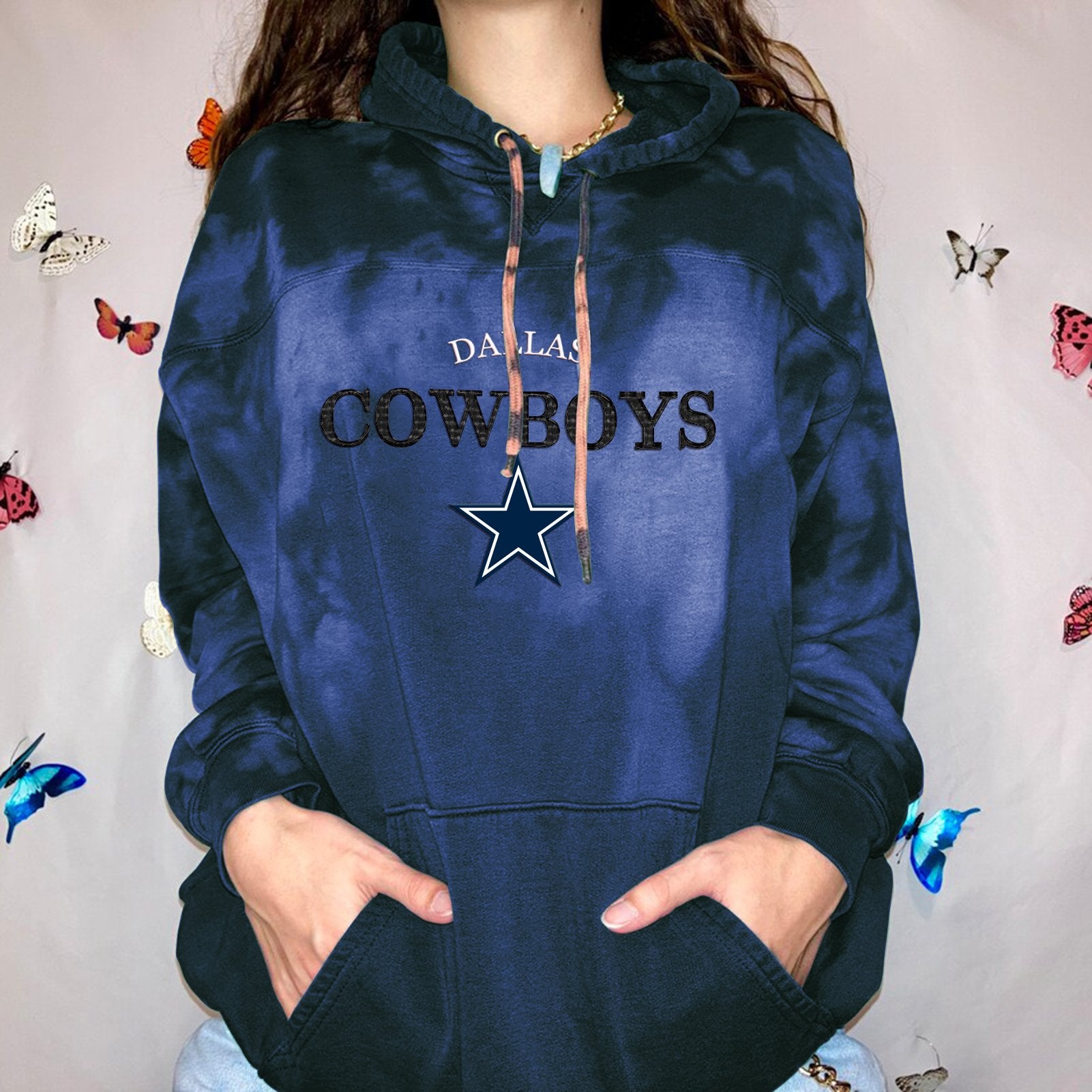 New Women Printed  Hoodie-Dallas Cowboys - fitnfan