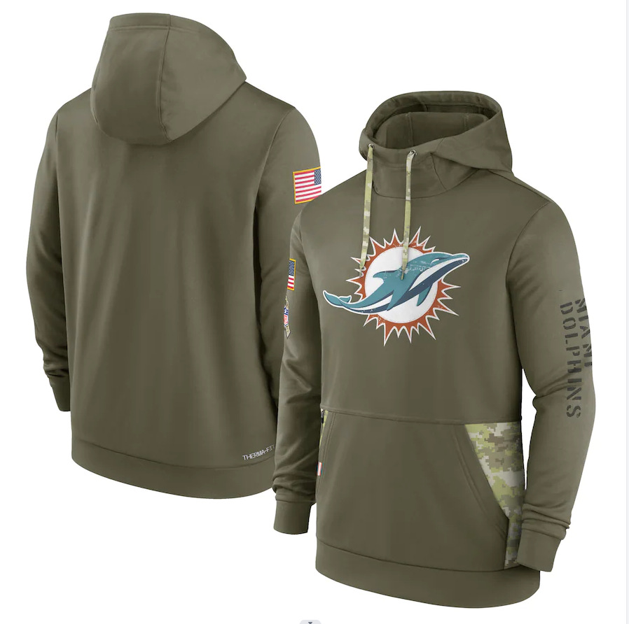 Fanswear fashion sports hoodie-Miami Dolphins - fitnfan