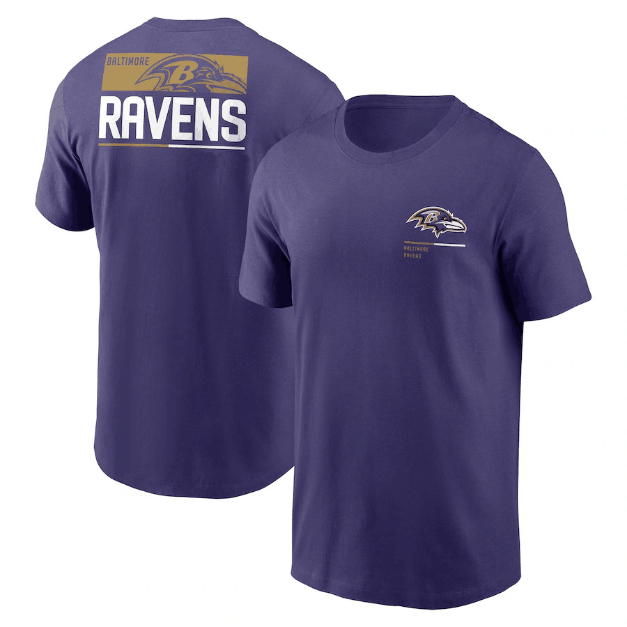 Fanswear fashion sports T-shirt-Baltimore Ravens - fitnfan