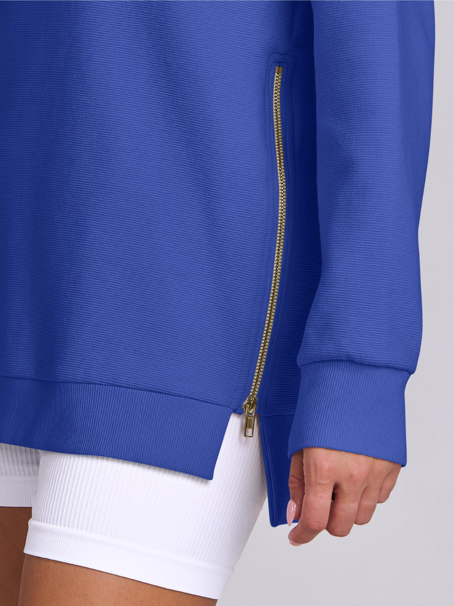 Crew Neck Women's Plus Size Sweatshirt-Dallas Cowboys - fitnfan