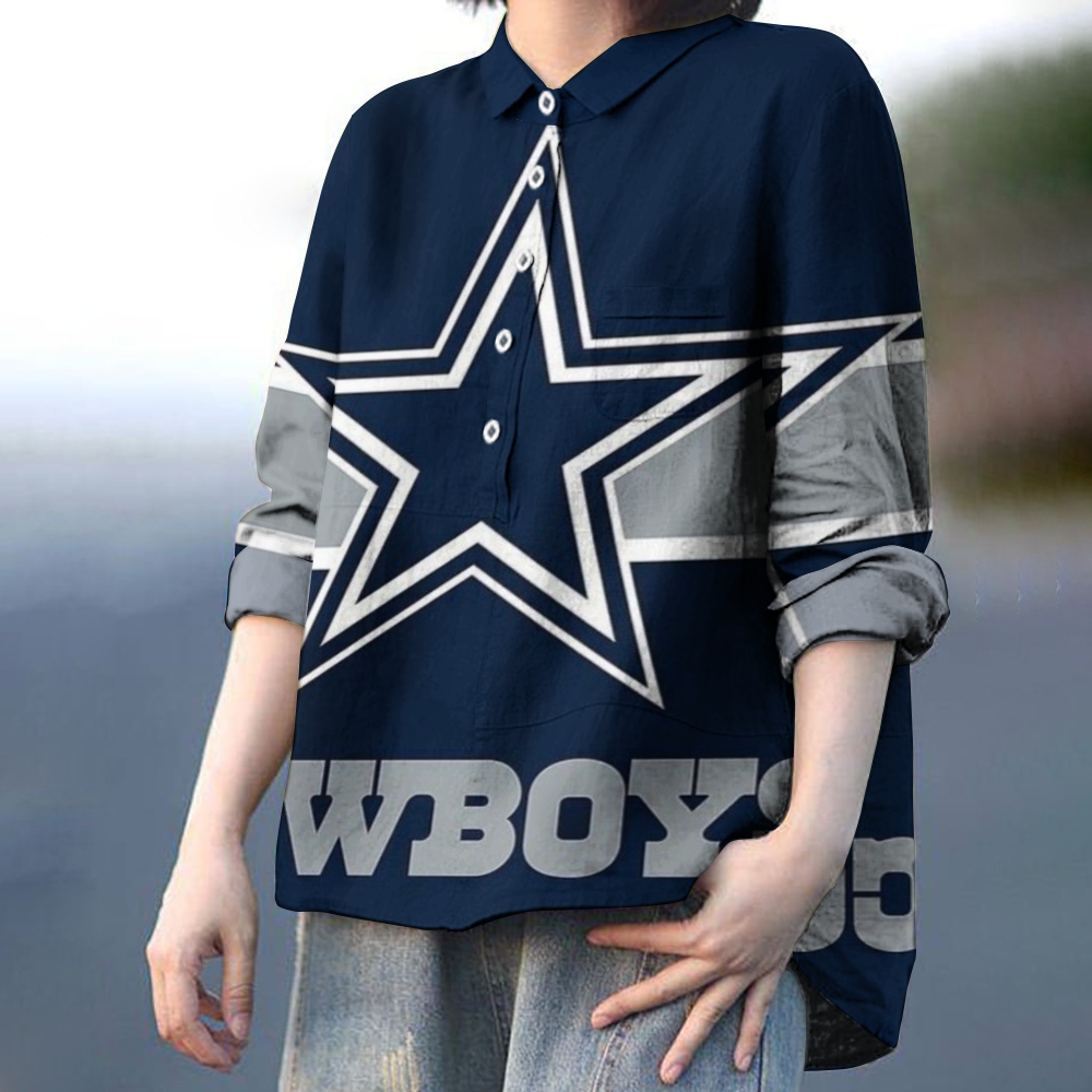 Women's oversized printed Casual shirt - fitnfan