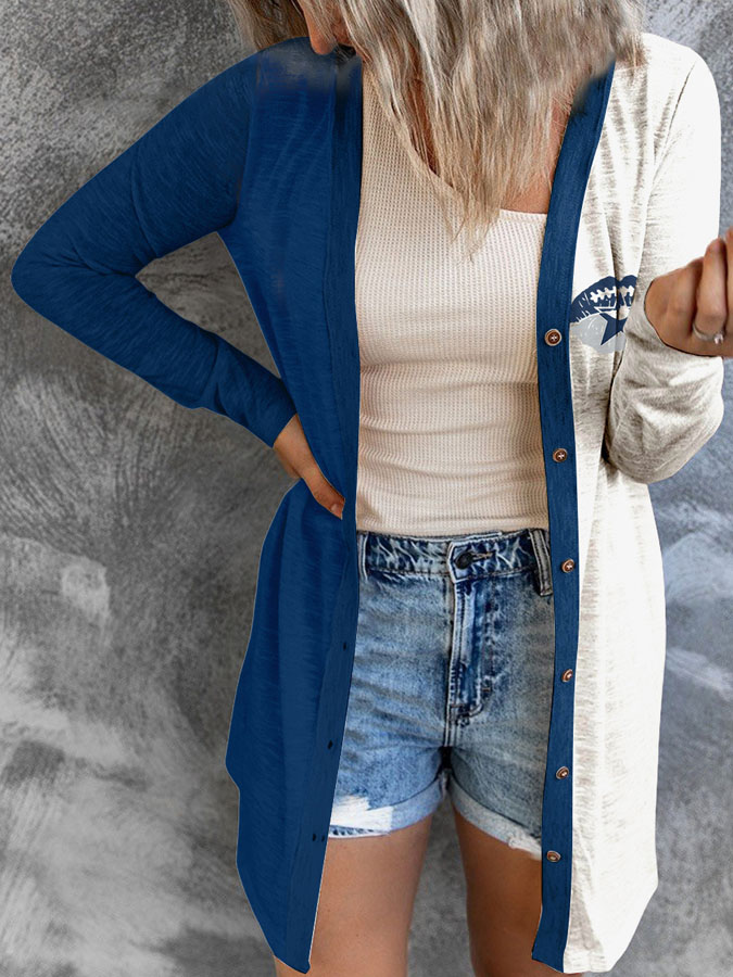 AMERICAN FOOTBALL SHIFT Casual CARDIGANS - fitnfan