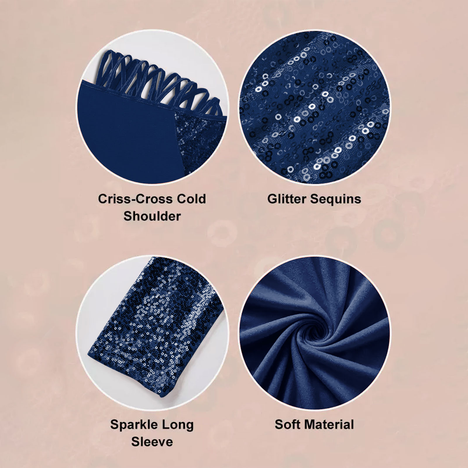 Color-Blocked Criss-Cross One Shoulder Blouse - fitnfan