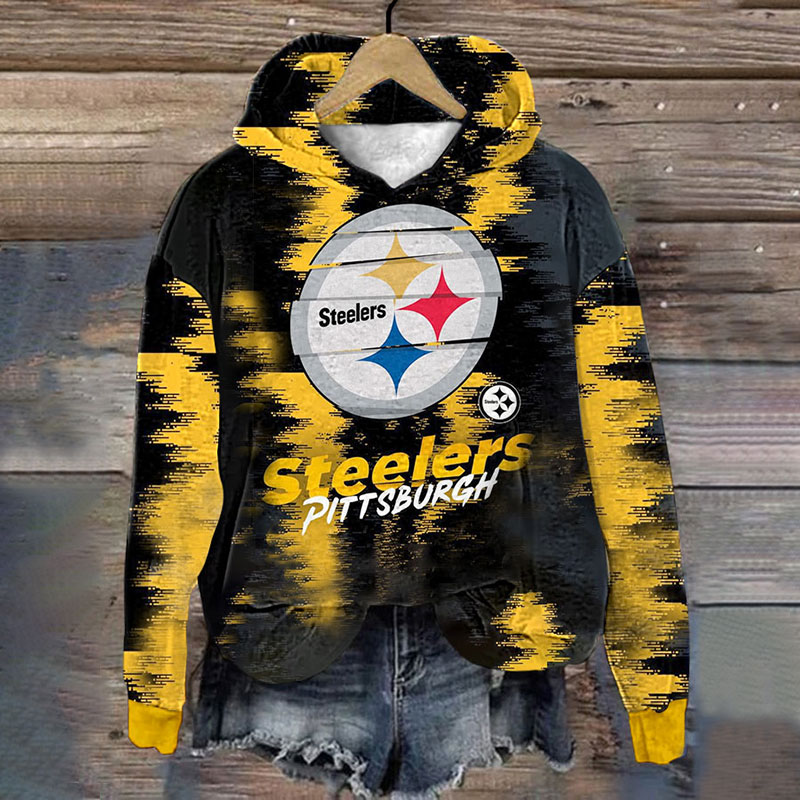 Fashion printed long sleeve Hoodie - fitnfan