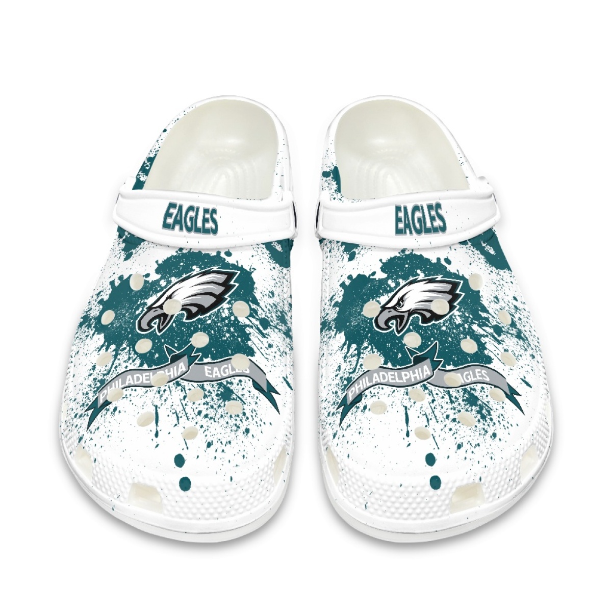 Crocs/beach shoes-Philadelphia Eagles - fitnfan