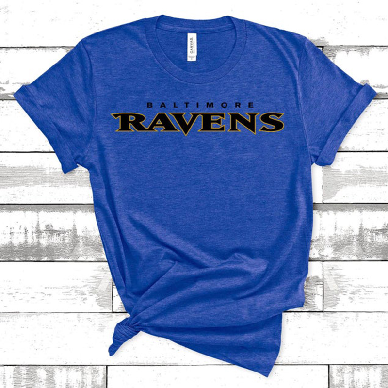 Fashion printed unisex T-shirt-Baltimore Ravens - fitnfan