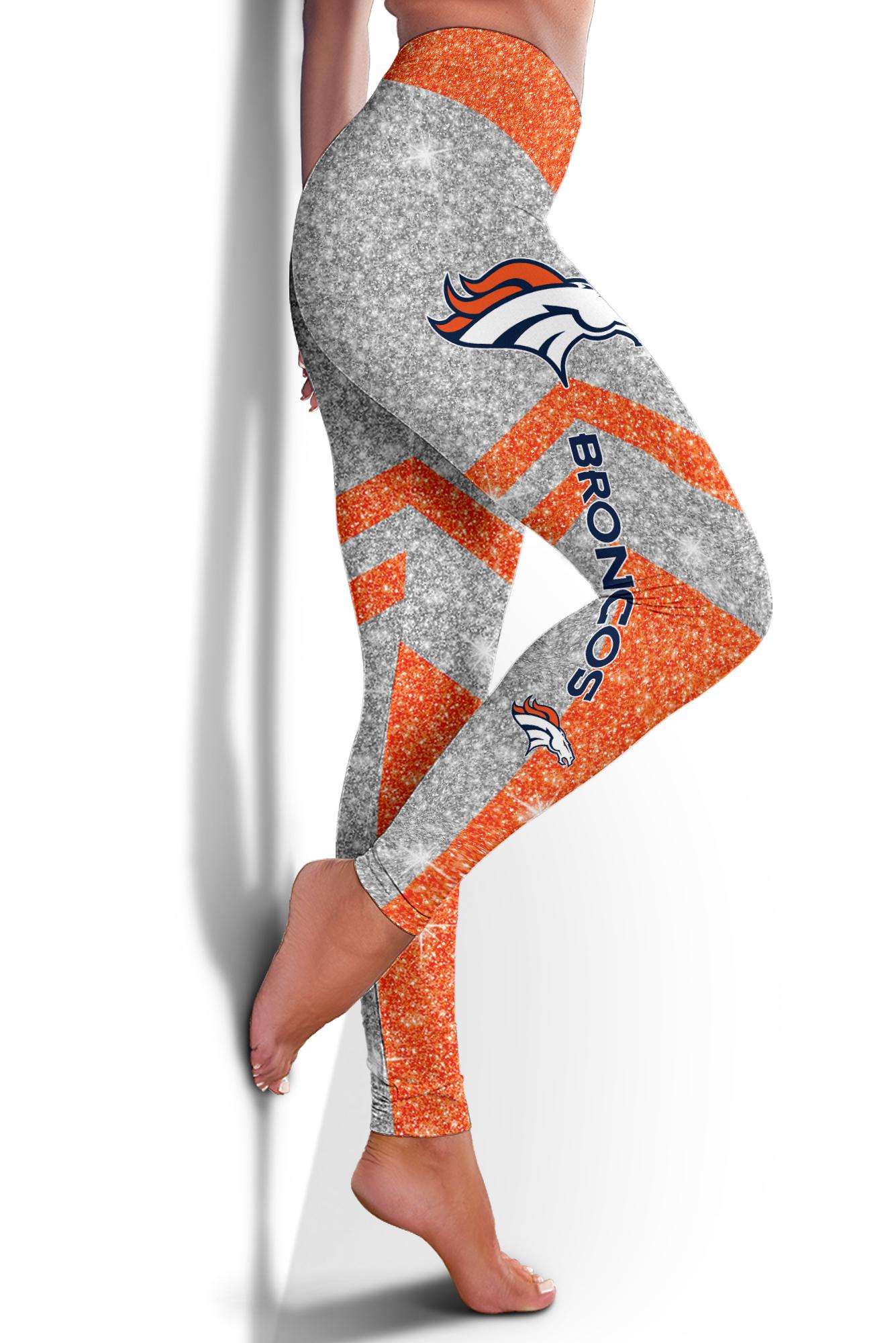Denver Broncos Limited Edition 3D Printed Leggings-Denver Broncos - fitnfan