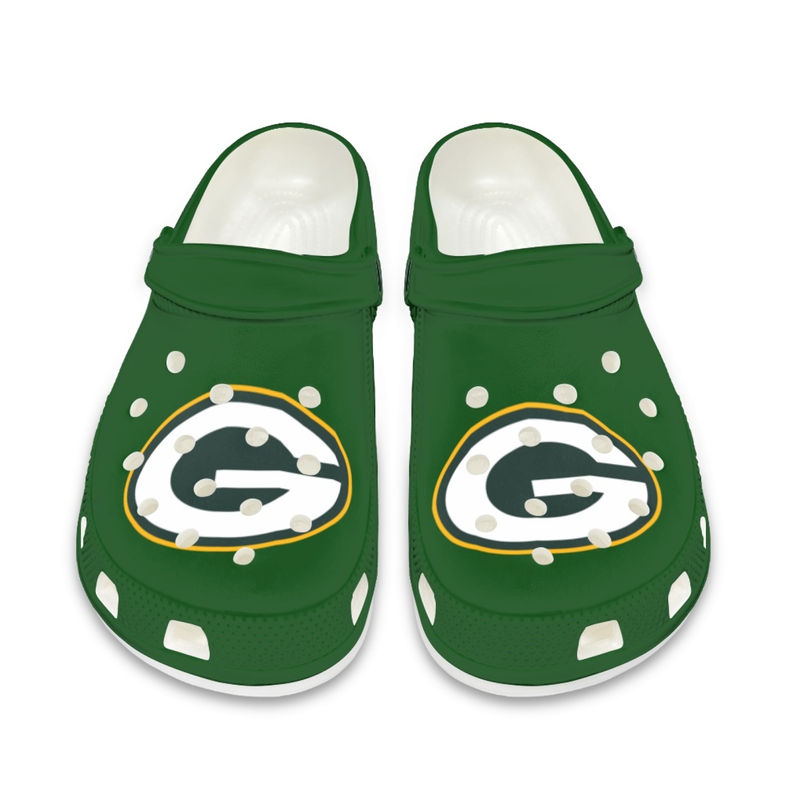 Crocs/beach shoes-Green Bay Packers - fitnfan