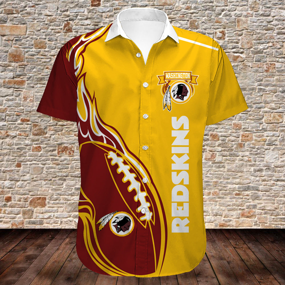 Washington Redskins Limited Edition Button-Down Shirt-Washington Commanders - fitnfan