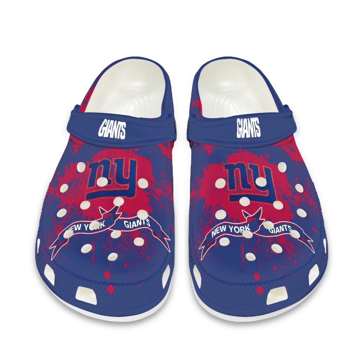 Crocs/beach shoes-New York Giants - fitnfan