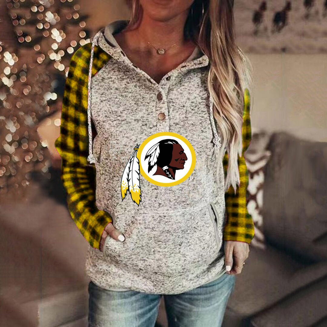 Washington Redskins 3D Printed Splicing Hoodie-Washington Commanders - fitnfan