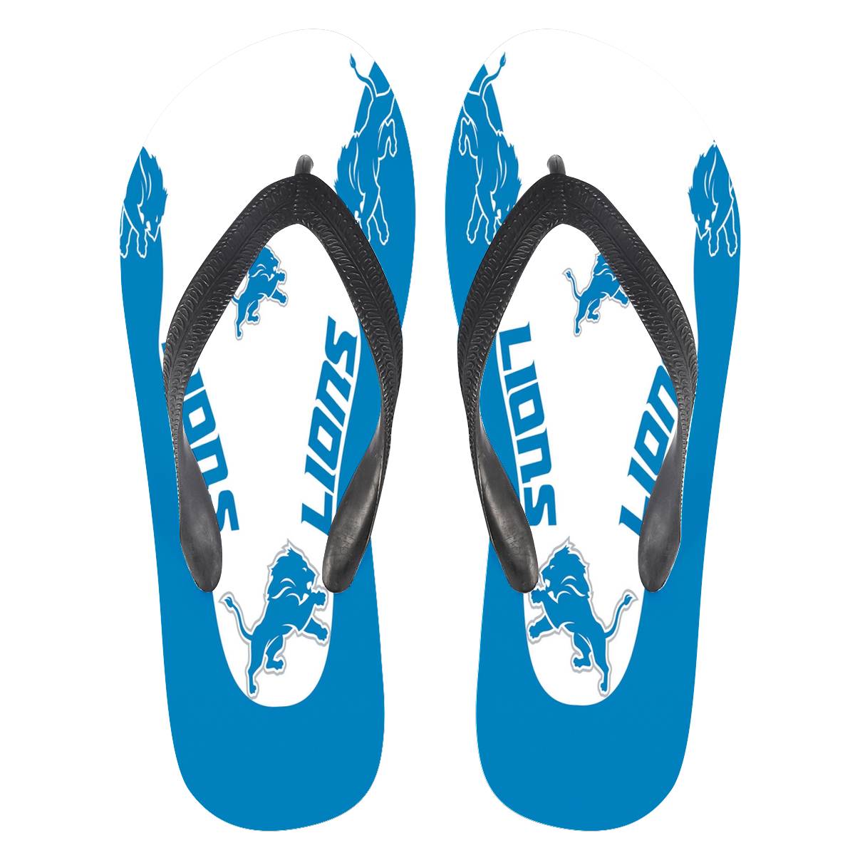 New Flip Flops-Detroit Lions - fitnfan