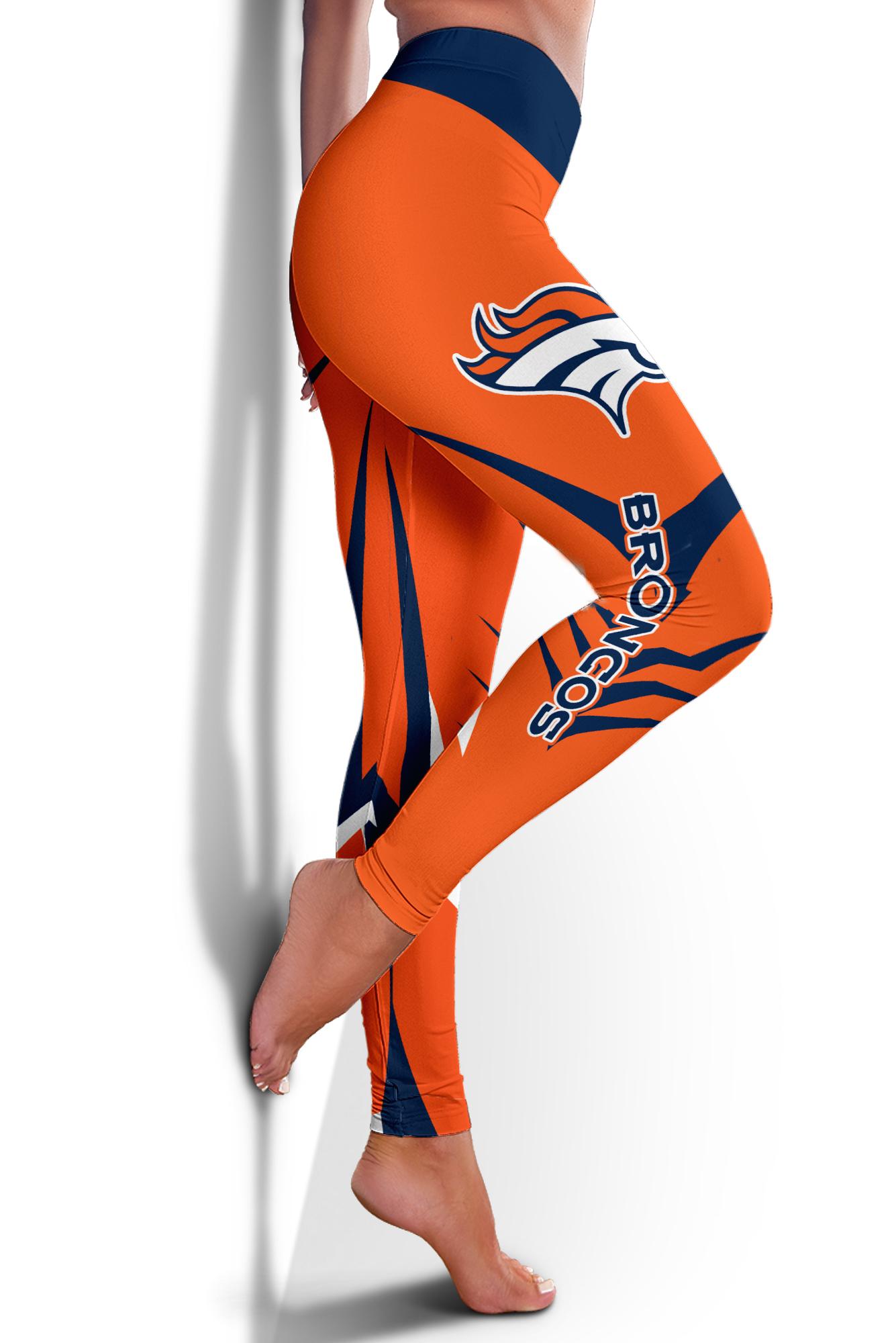Denver Broncos Limited Edition 3D Printed Leggings-Denver Broncos - fitnfan