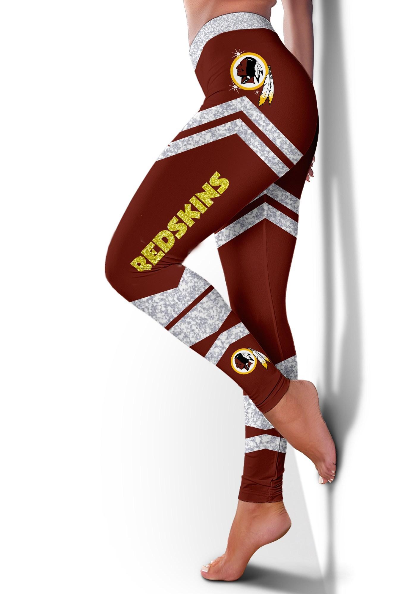 Washington Redskins Limited Edition 3D Printed Leggings-Washington Commanders - fitnfan
