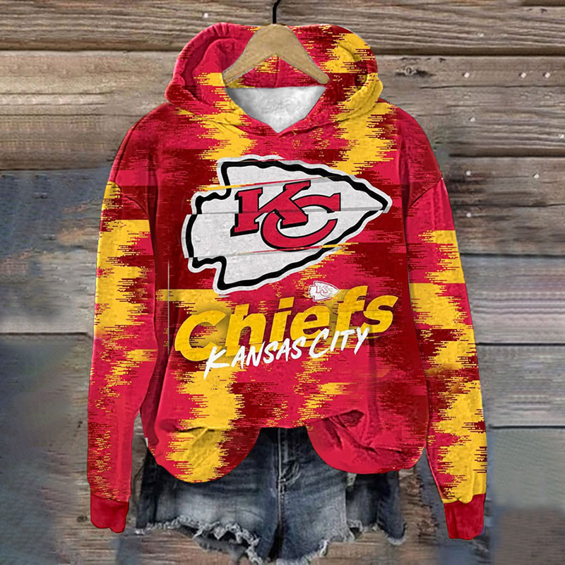 Fashion printed long sleeve Hoodie - fitnfan