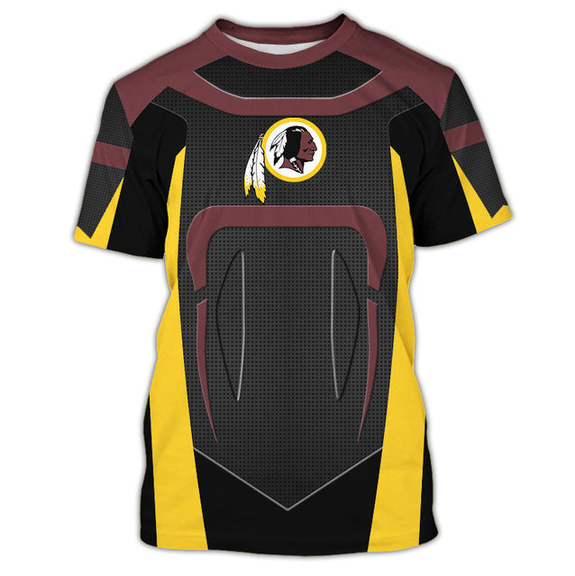 Washington Redskins Short Sleeve T Shirt-Washington Commanders - fitnfan