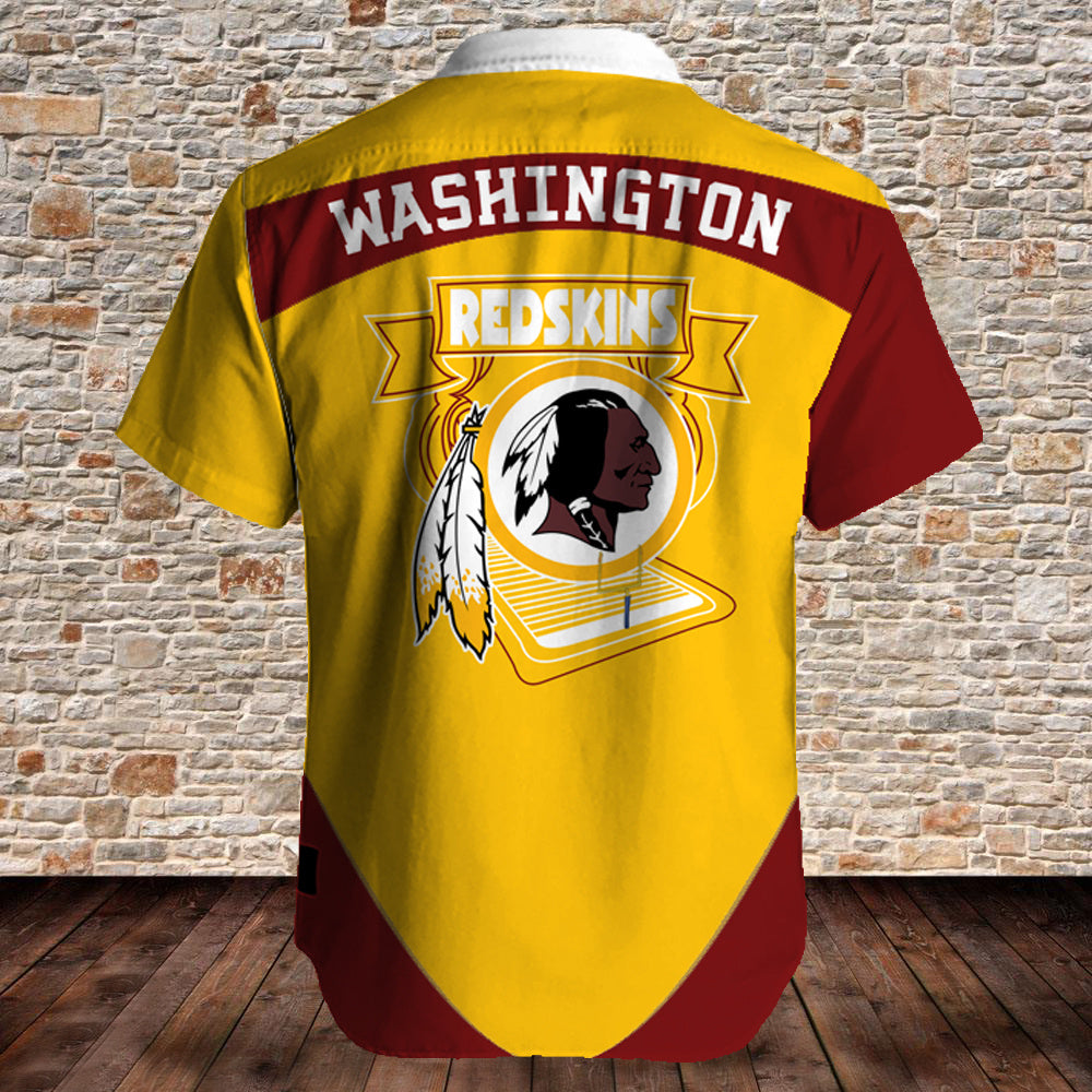 Washington Redskins Limited Edition Button-Down Shirt-Washington Commanders - fitnfan