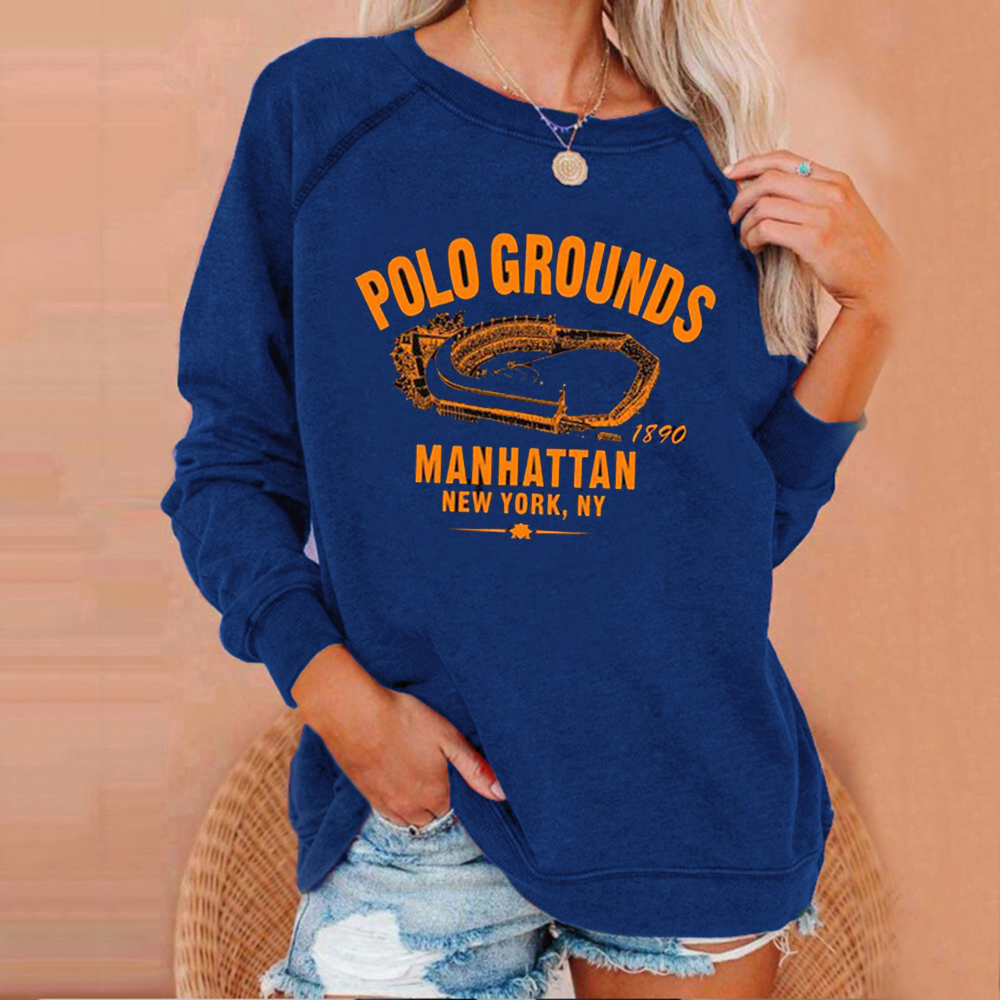 Casual printed Pullover for men and women-New York Giants - fitnfan