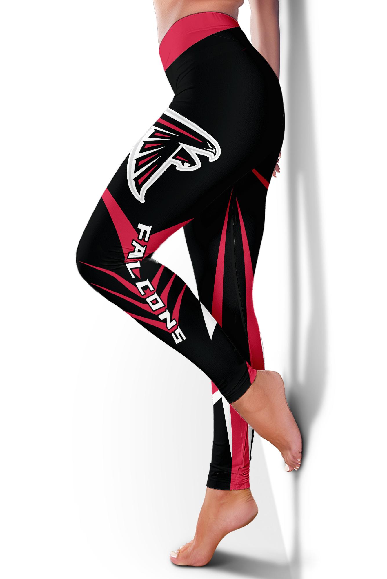 Atlanta Falcons Limited Edition 3D Printed Leggings-Atlanta Falcons - fitnfan