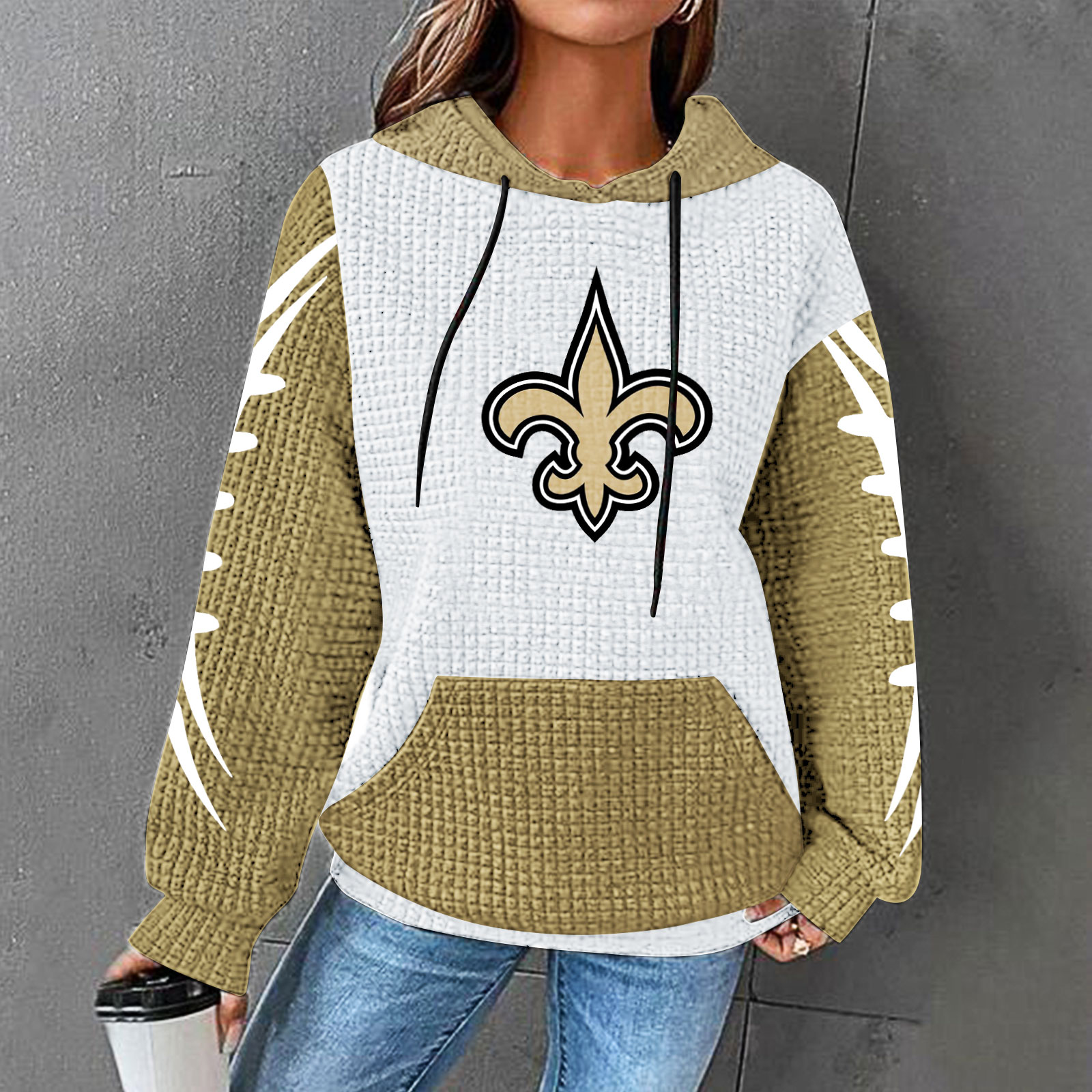 Casual Printed Hoodie For Men And Women-New Orleans Saints - fitnfan