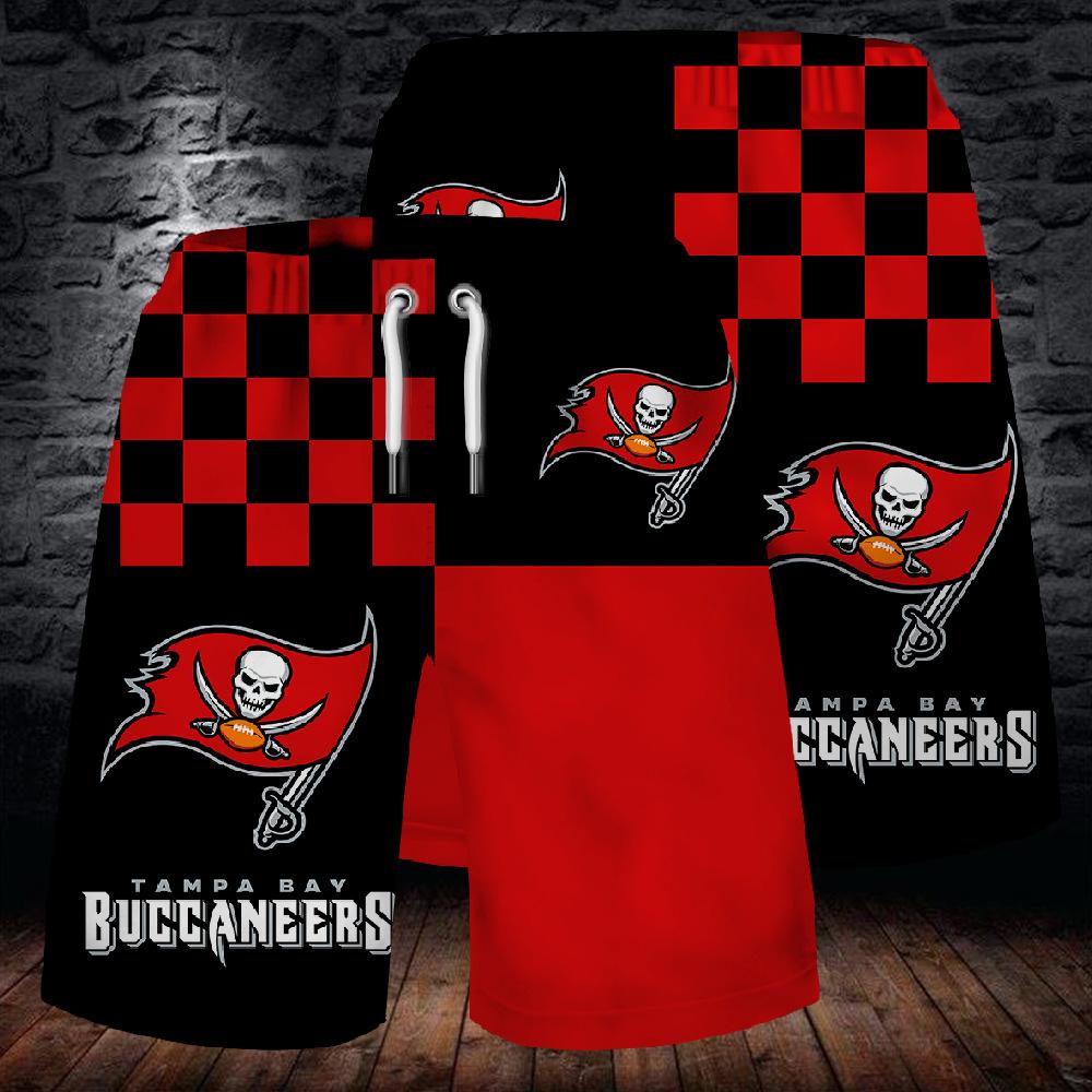 Tampa Bay Buccaneers Summer Beach Shorts-Tampa Bay Buccaneers - fitnfan