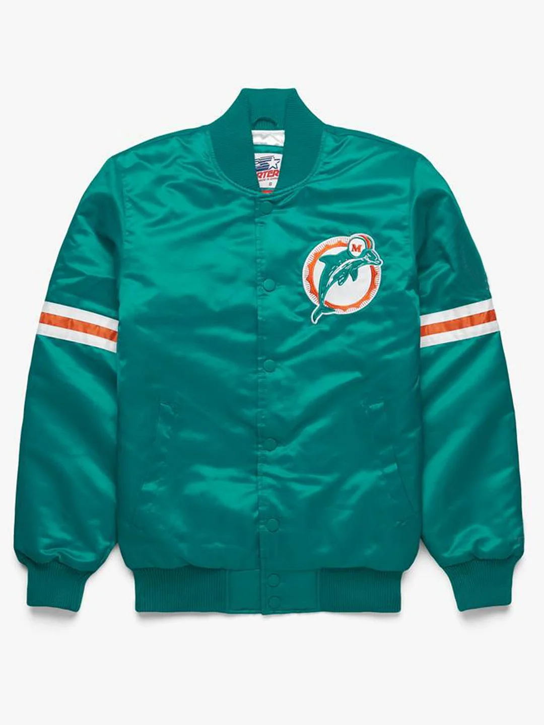 HOMAGE X Starter Miami Dolphins Gridiron Jacket-Miami Dolphins - fitnfan
