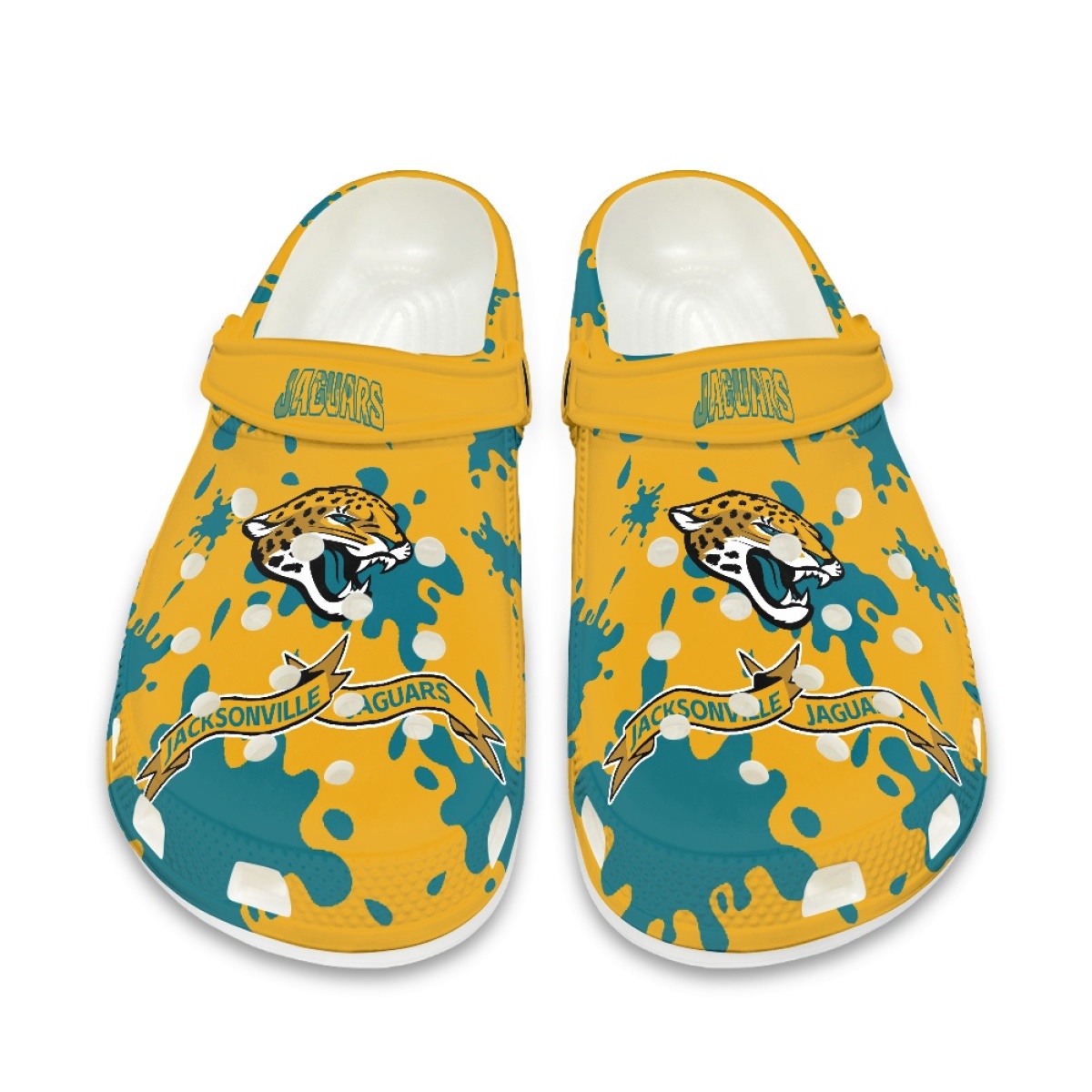 Crocs/beach shoes-Jacksonville Jaguars - fitnfan