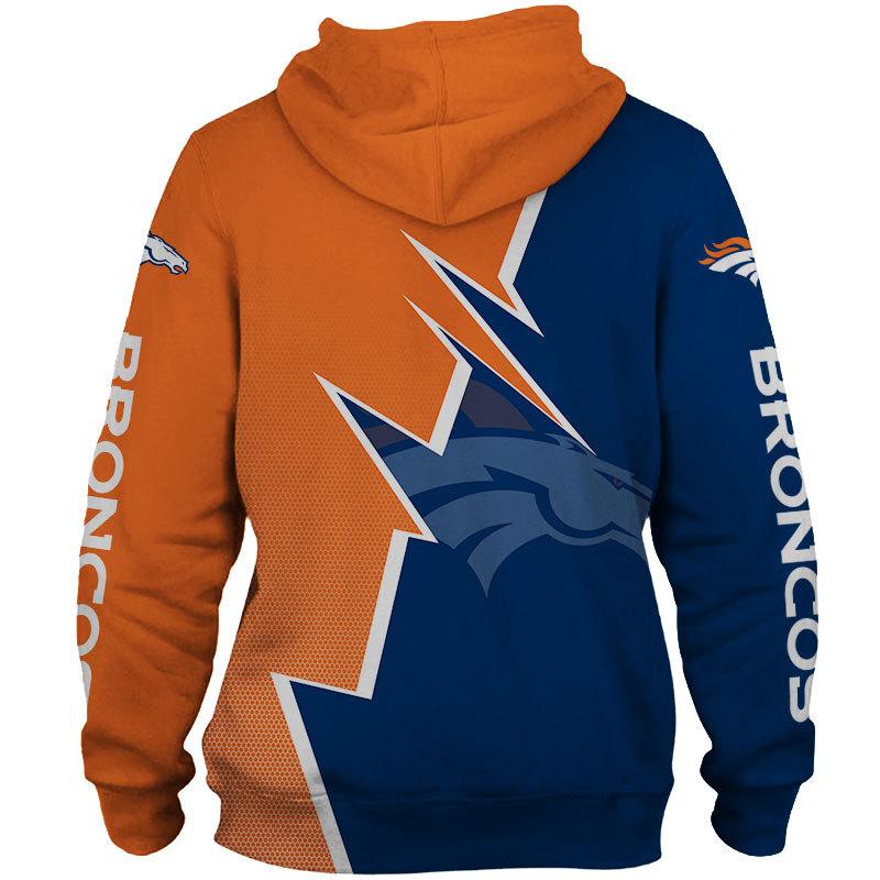 Denver Broncos Limited Edition Zip-Up Hoodie-Denver Broncos - fitnfan