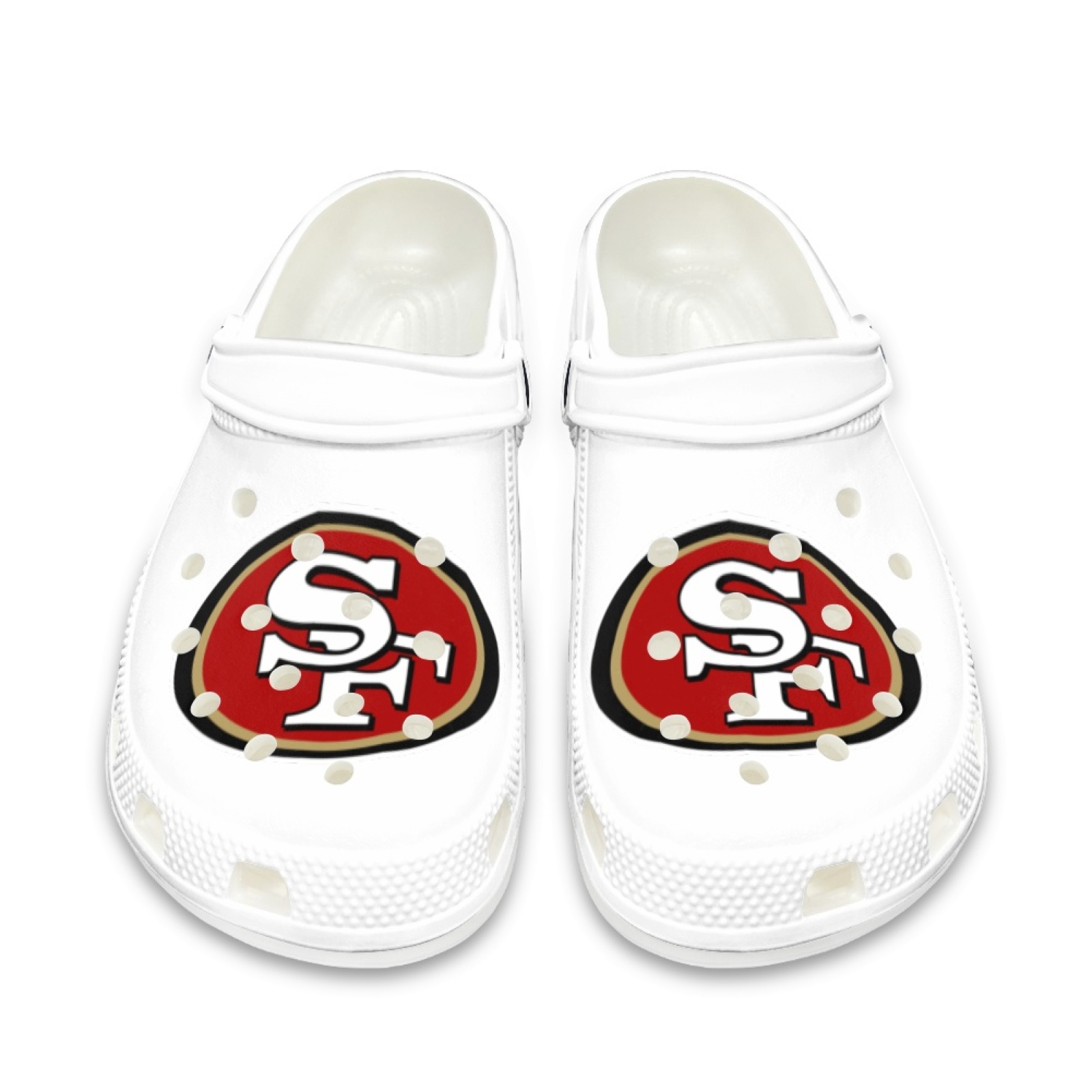 Crocs/beach shoes-San Francisco 49ers - fitnfan