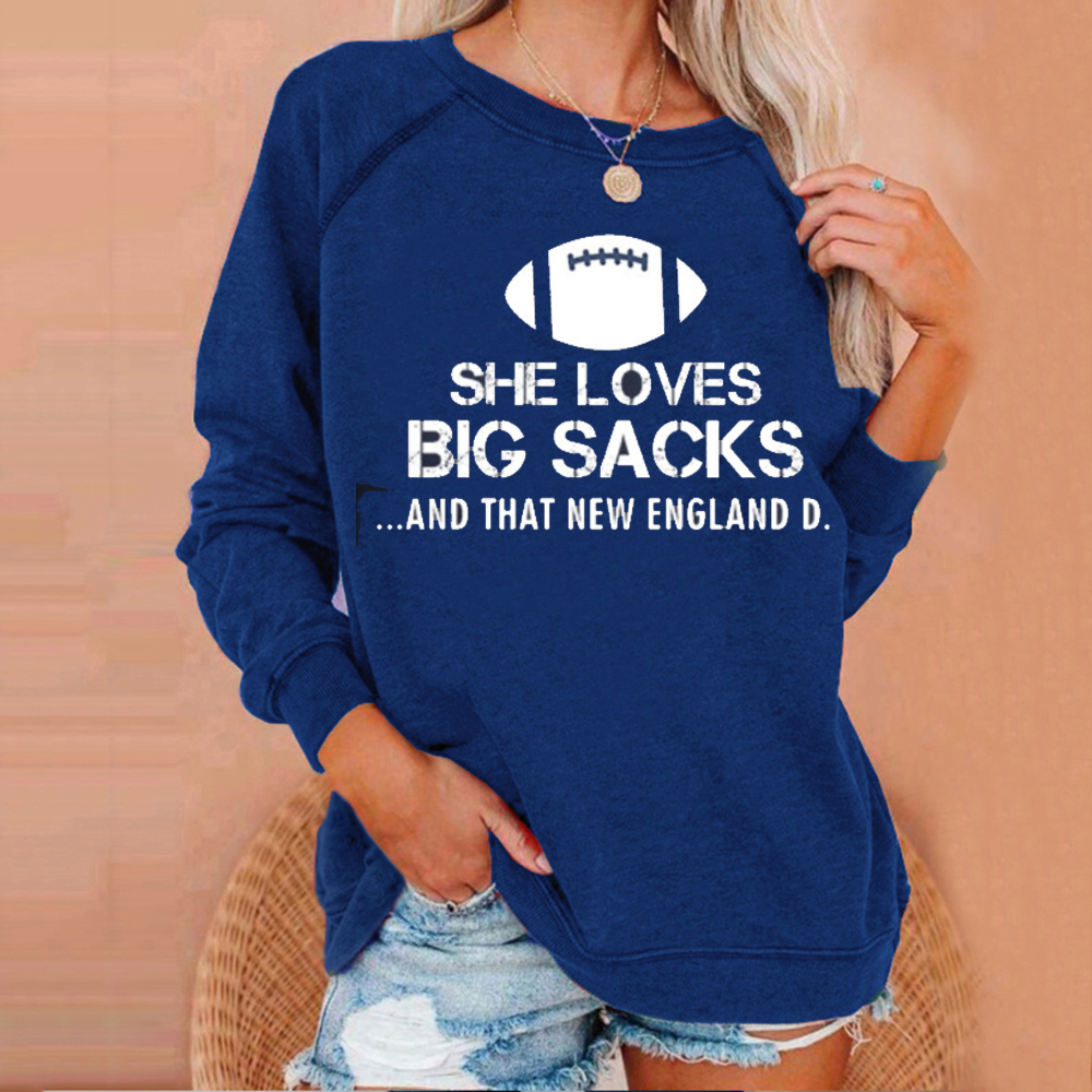 [pre sale] loose print Unisex Pullover-New England Patriots - fitnfan