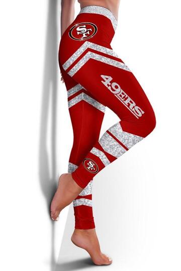 3D Printed Leggings-San Francisco 49ers - fitnfan