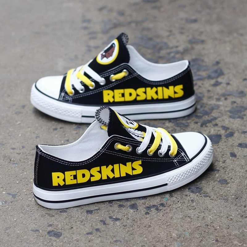 Casual printing couple's canvas shoes-Washington Commanders - fitnfan