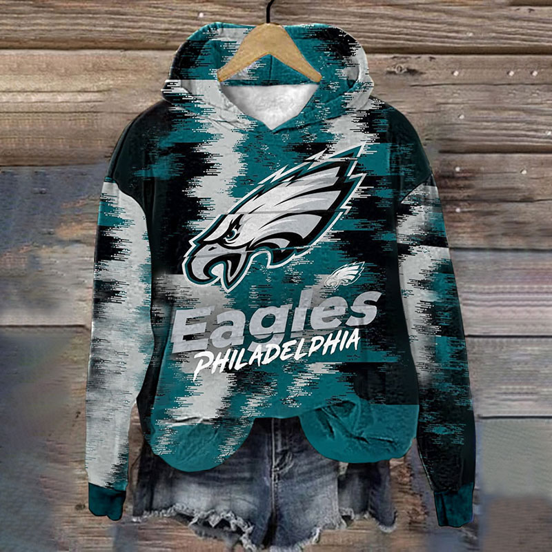 Fashion printed long sleeve Hoodie - fitnfan