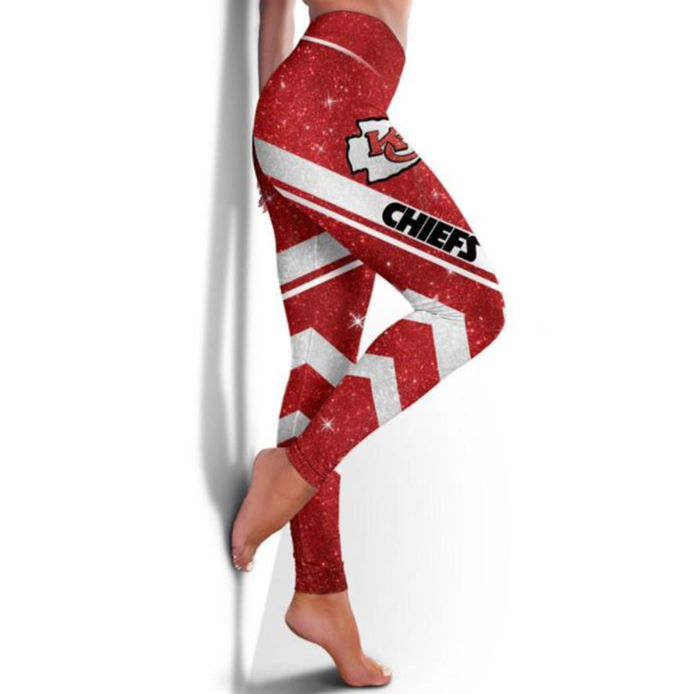 Casual fashion contrast printed Leggings - fitnfan